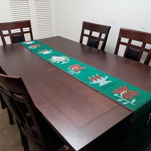 Guatemalan Textile Woven Christmas Table Runner